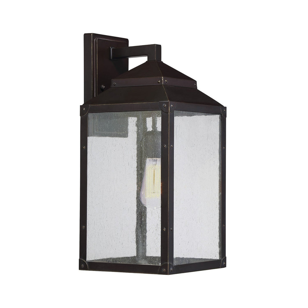 Savoy House Lighting 5-344-213  Brennan Outdoor English Bronze With Gold