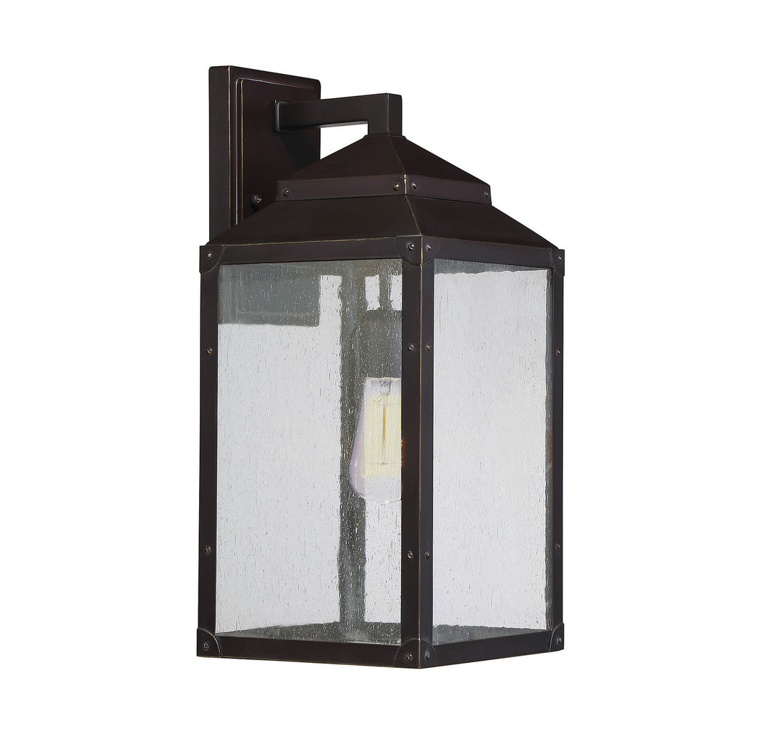 Savoy House Lighting 5-344-213  Brennan Outdoor English Bronze With Gold