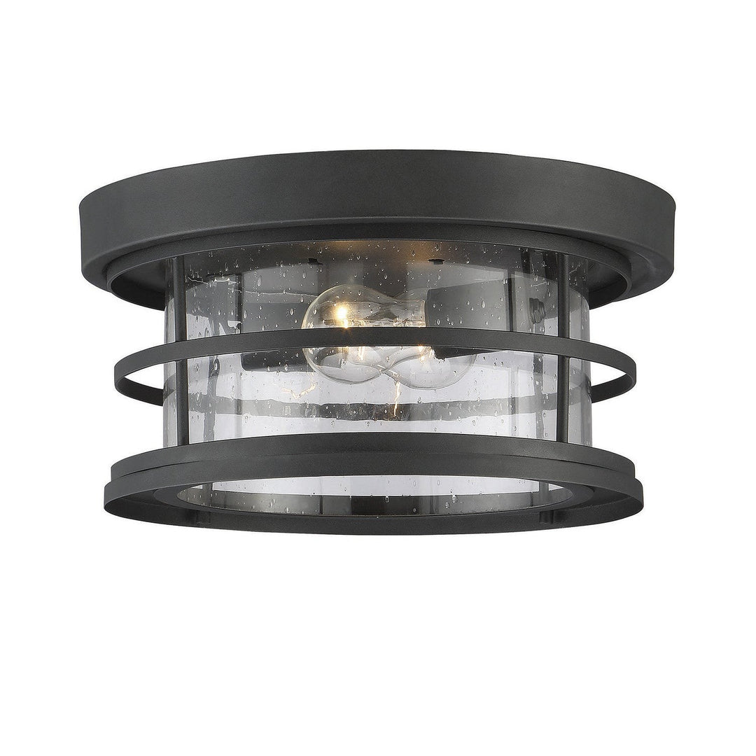 Savoy House Lighting 5-369-13-BK  Barrett Outdoor Black