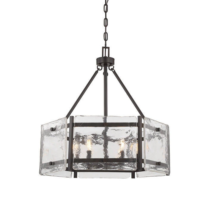 Savoy House Glenwood 7-3040-6-13 Pendant Light - English Bronze