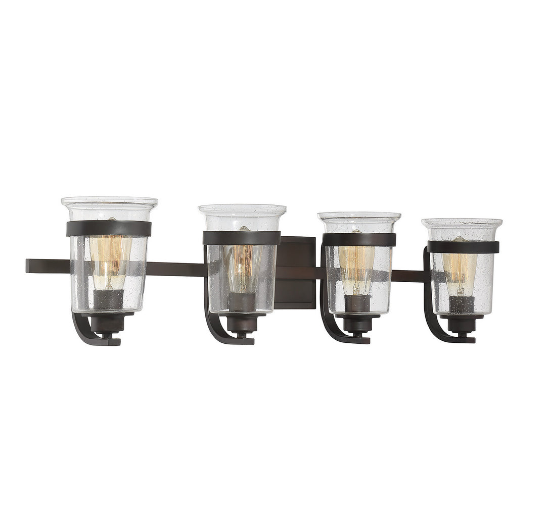Savoy House Goodwin 8-3030-4-13 Bath Vanity Light 33 in. wide - English Bronze