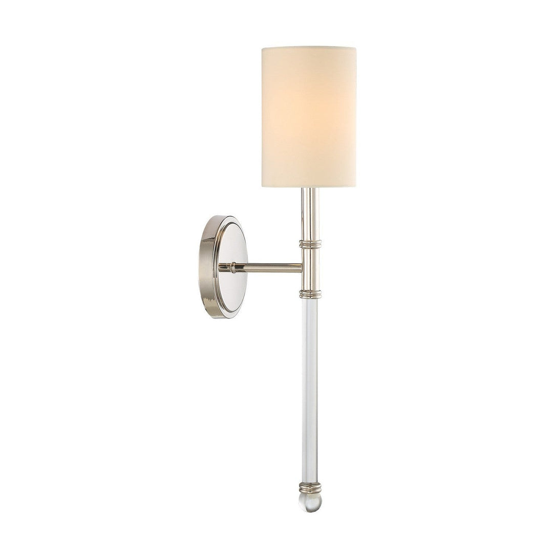 Savoy House Fremont 9-101-1-109 Wall Sconce Light - Polished Nickel