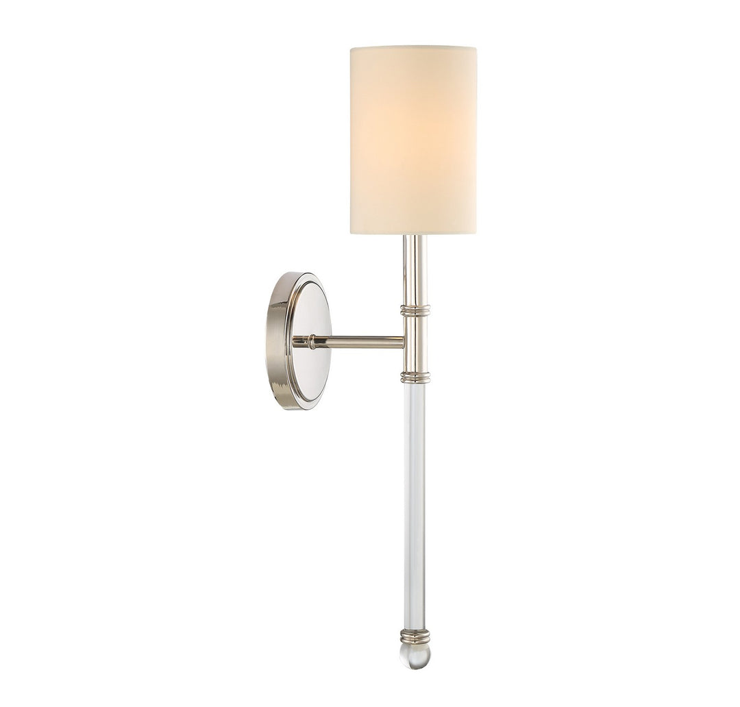 Savoy House Fremont 9-101-1-109 Wall Sconce Light - Polished Nickel