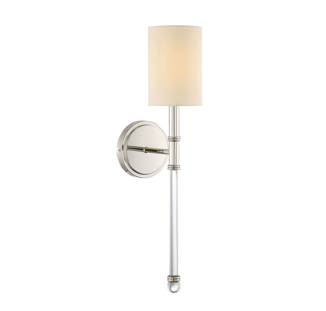 Savoy House Fremont 9-101-1-109 Wall Sconce Light - Polished Nickel