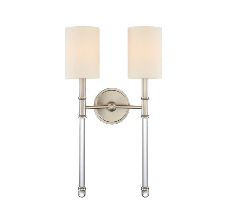 Savoy House Fremont 9-103-2-SN Wall Sconce Light - Satin Nickel