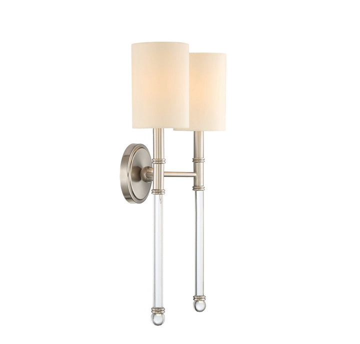 Savoy House Fremont 9-103-2-SN Wall Sconce Light - Satin Nickel
