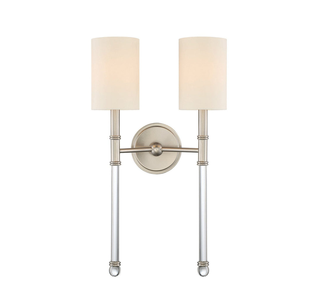 Savoy House Fremont 9-103-2-SN Wall Sconce Light - Satin Nickel