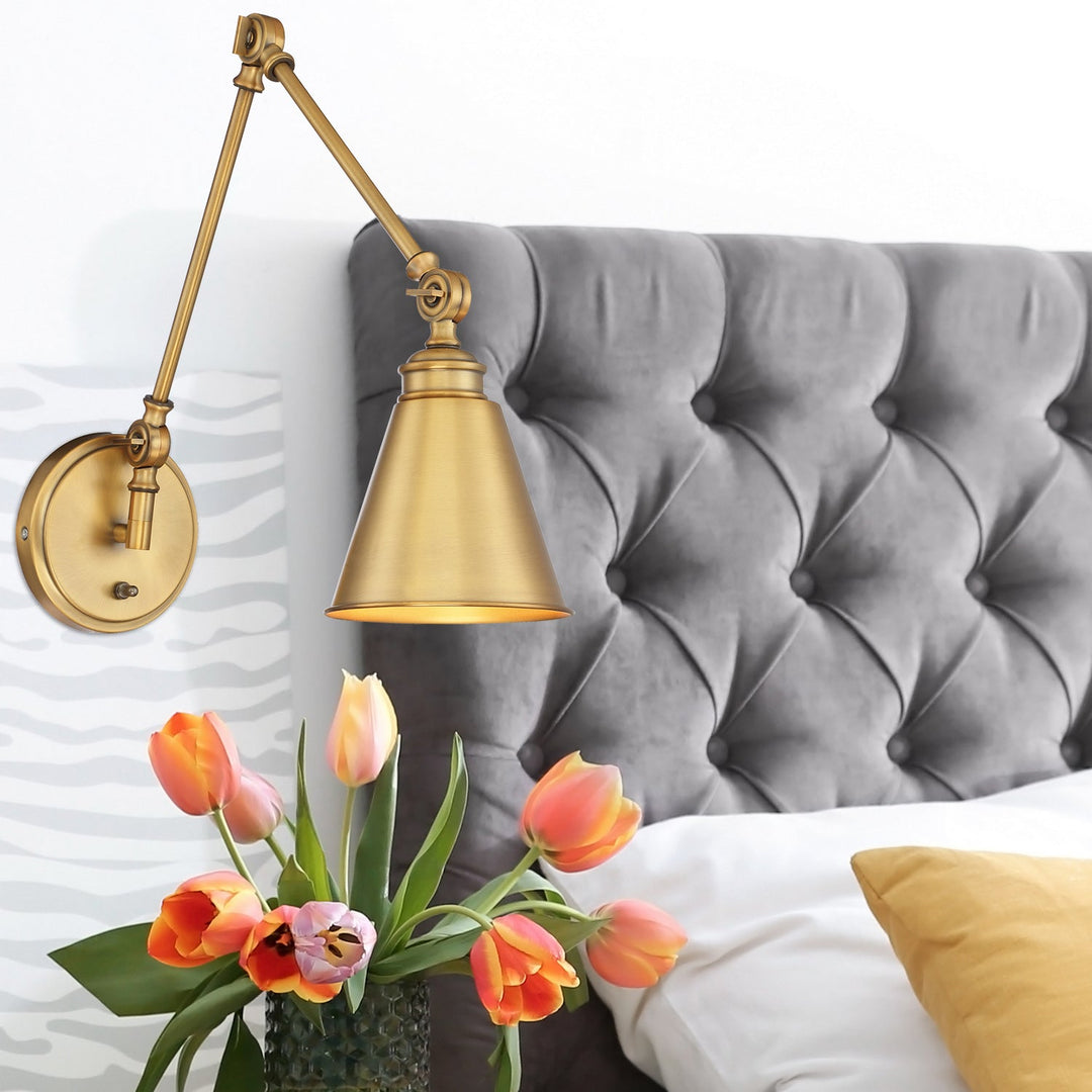 Savoy House Lighting 9-961CP-1-322  Morland Lamp Warm Brass