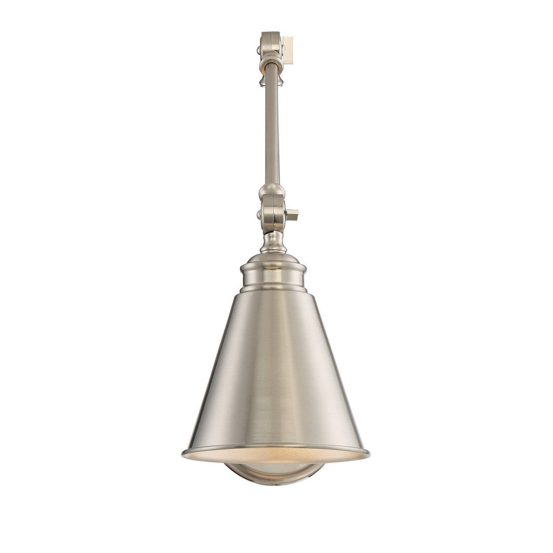 Savoy House Lighting 9-961CP-1-SN  Morland Lamp Satin Nickel