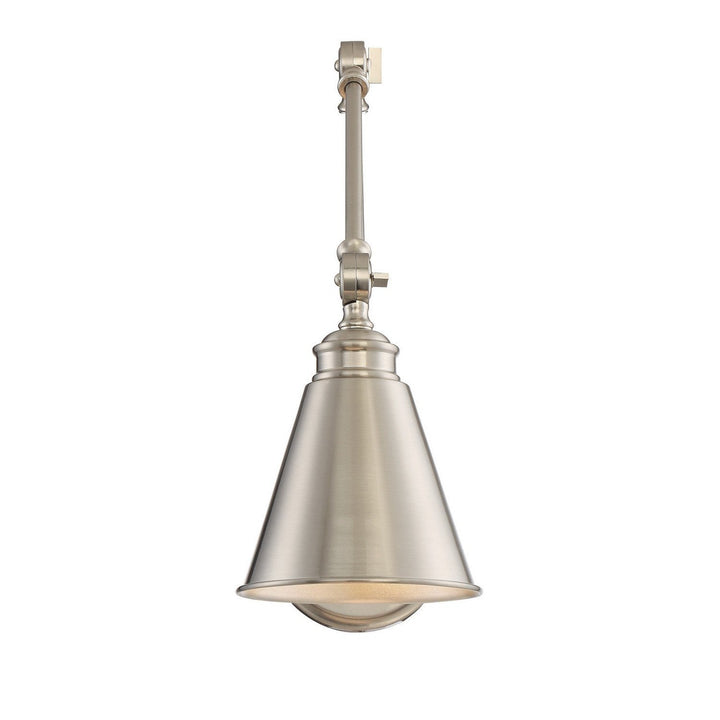 Savoy House Lighting 9-961CP-1-SN  Morland Lamp Satin Nickel