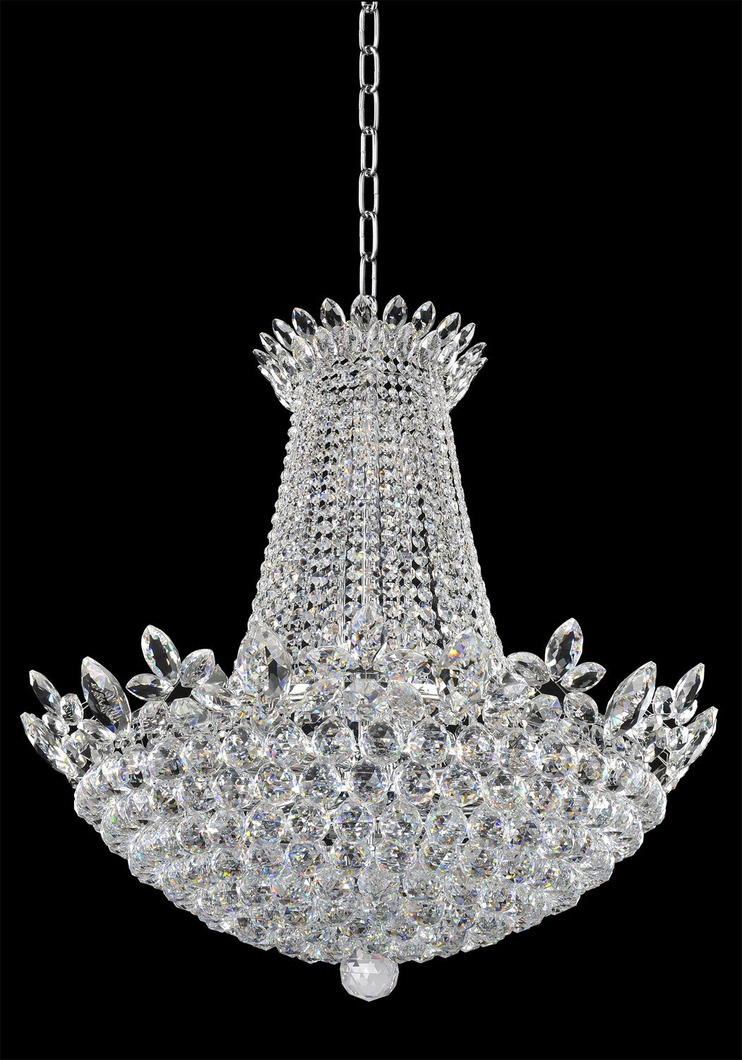 Allegri Treviso 021051-010-FR001 Chandelier Light - Chrome