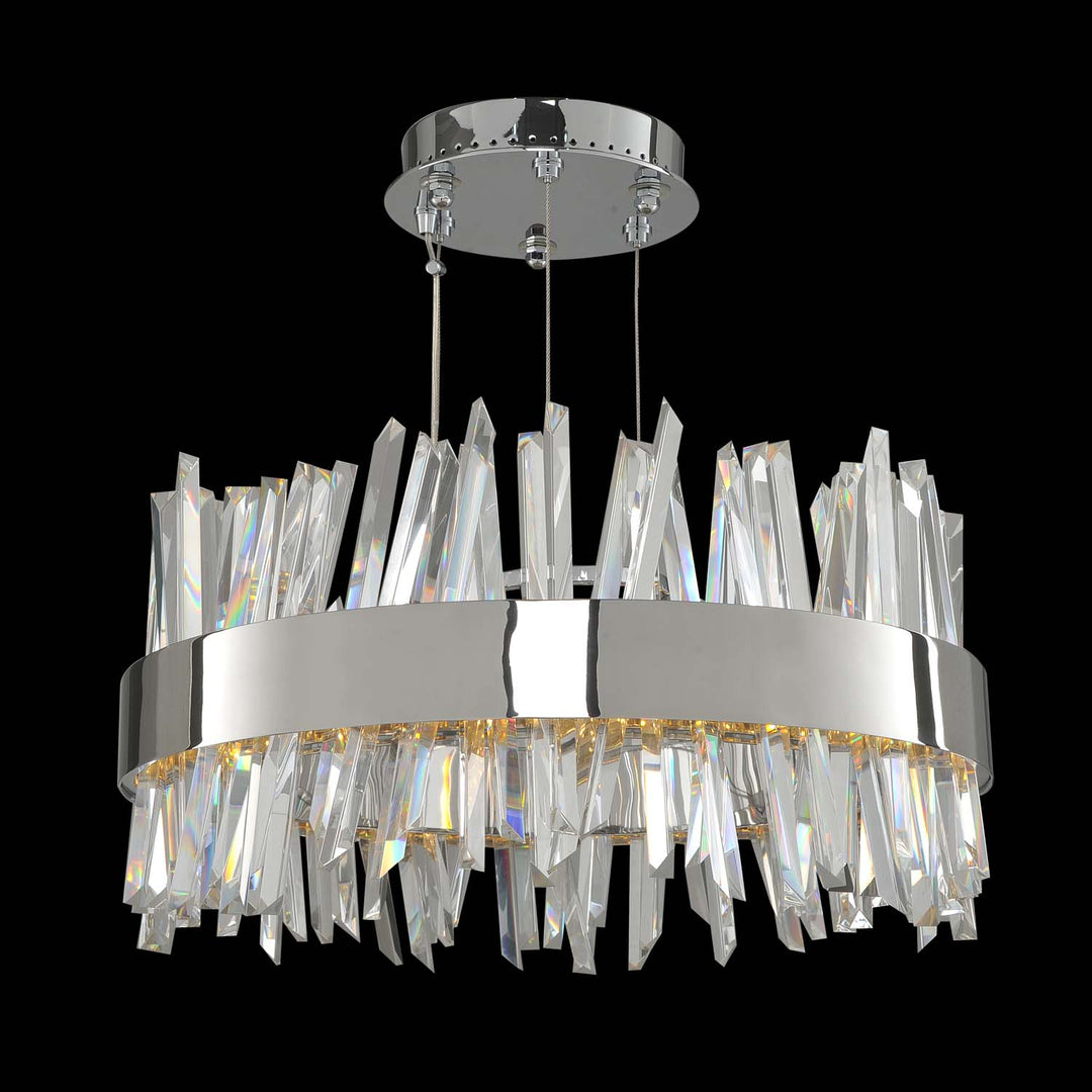 Allegri Glacier 030253-010 Pendant Light - Chrome