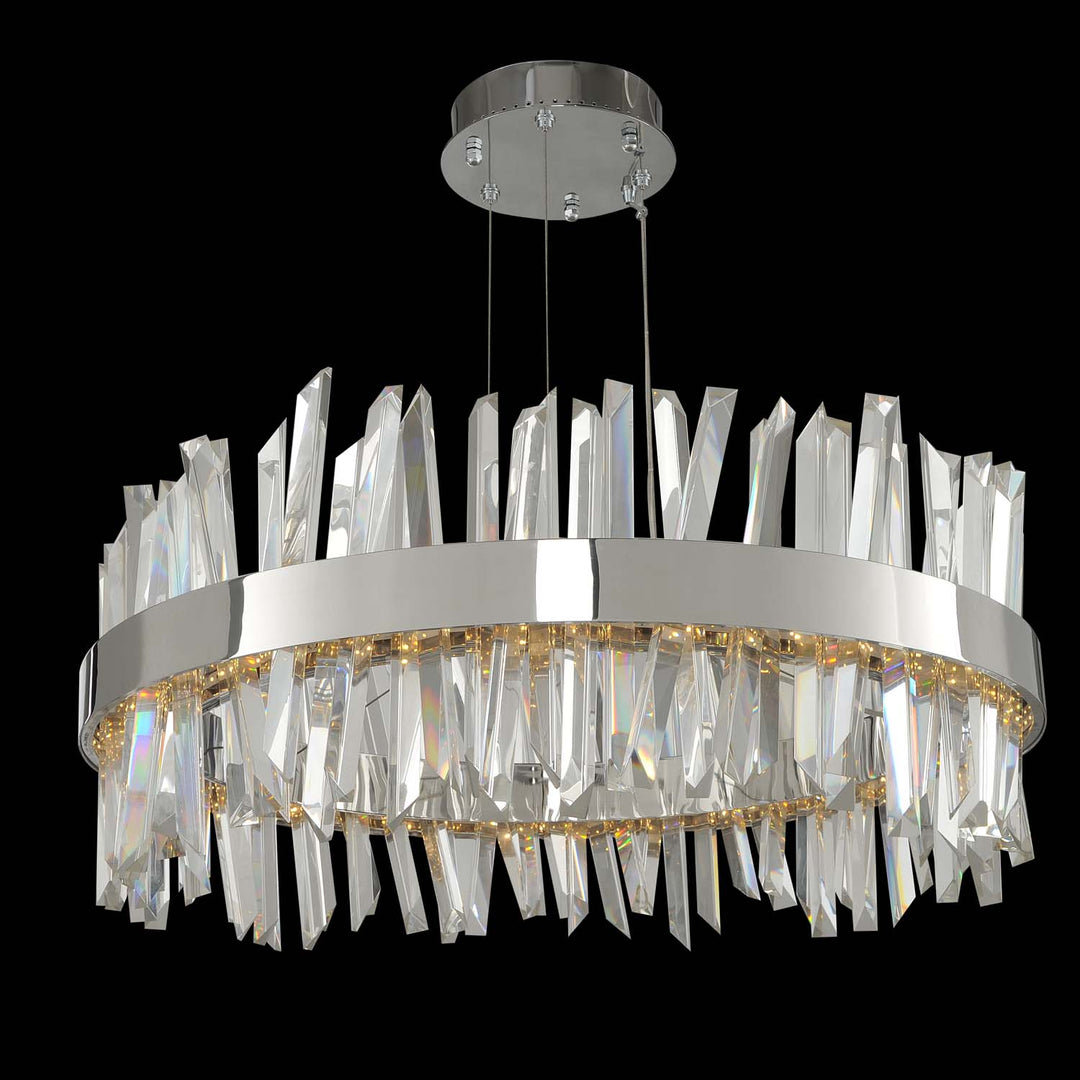 Allegri Glacier 030254-010 Pendant Light - Chrome