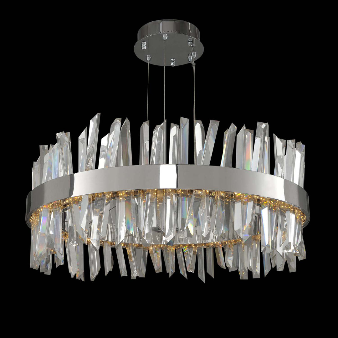 Allegri Glacier 030255-010 Pendant Light - Chrome