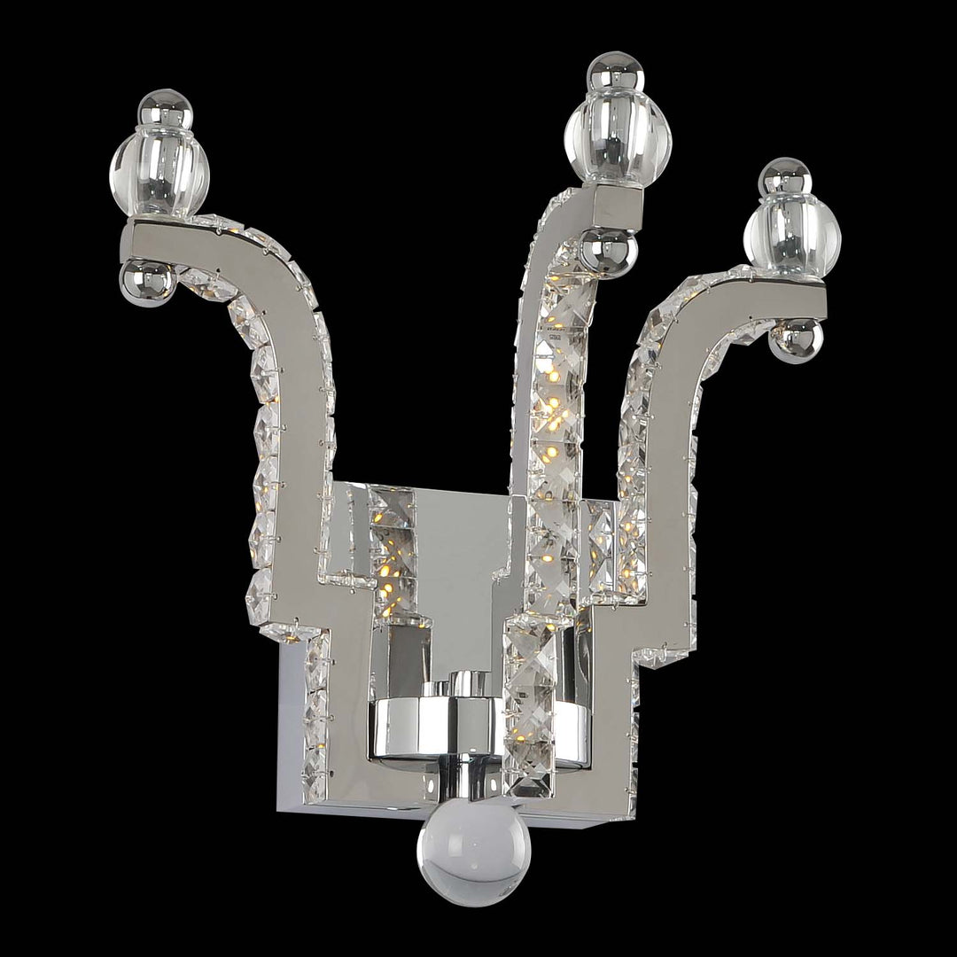 Allegri Cambria 030520-010-FR001 Wall Sconce Light - Chrome