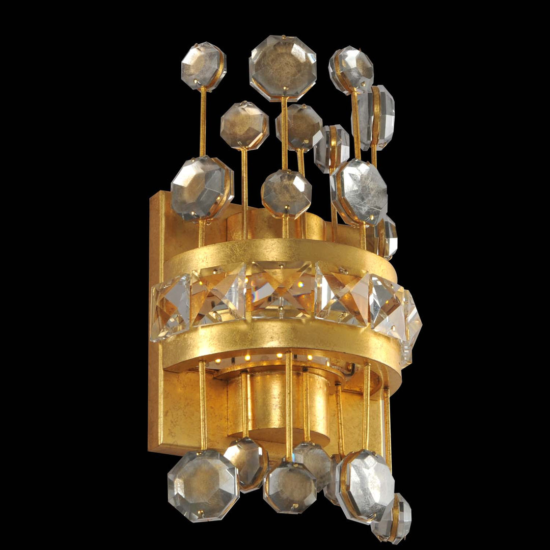 Allegri Fortuna 030720-037-FR001 Wall Sconce Light - Vienna Gold Leaf