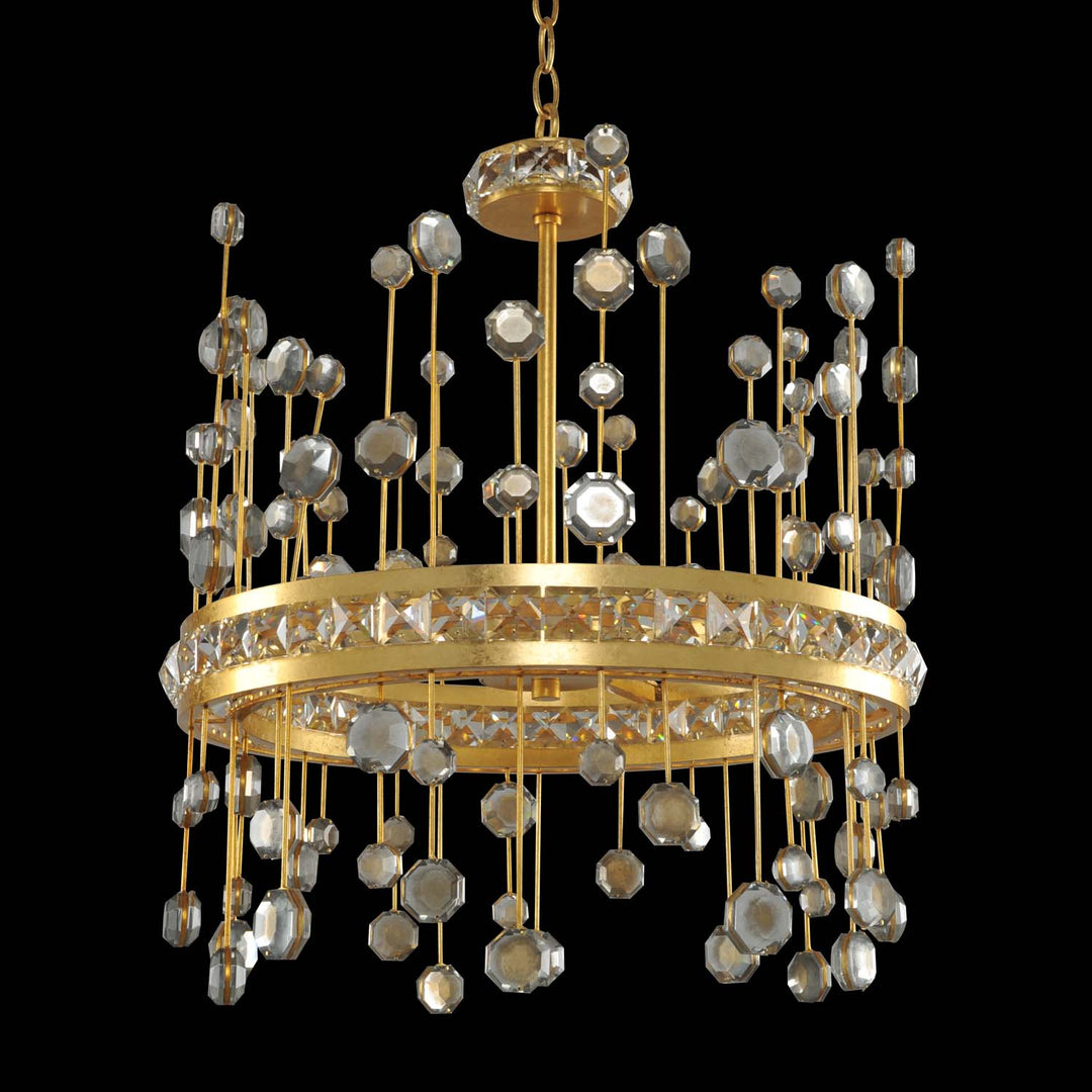 Allegri Fortuna 030750-037-FR001 Pendant Light - Vienna Gold Leaf