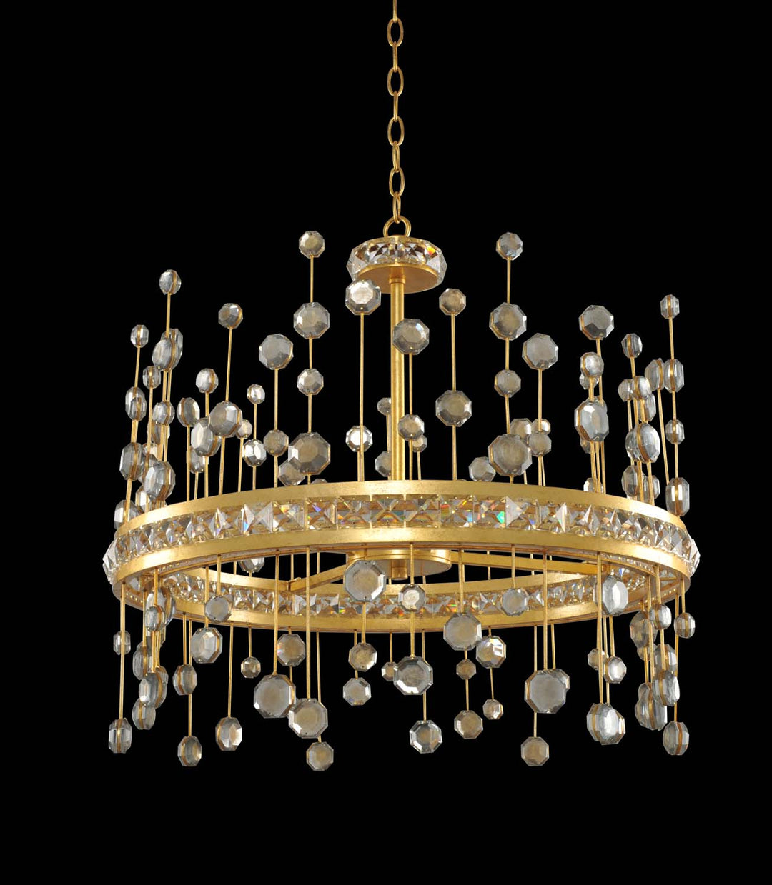 Allegri Fortuna 030751-037-FR001 Pendant Light - Vienna Gold Leaf