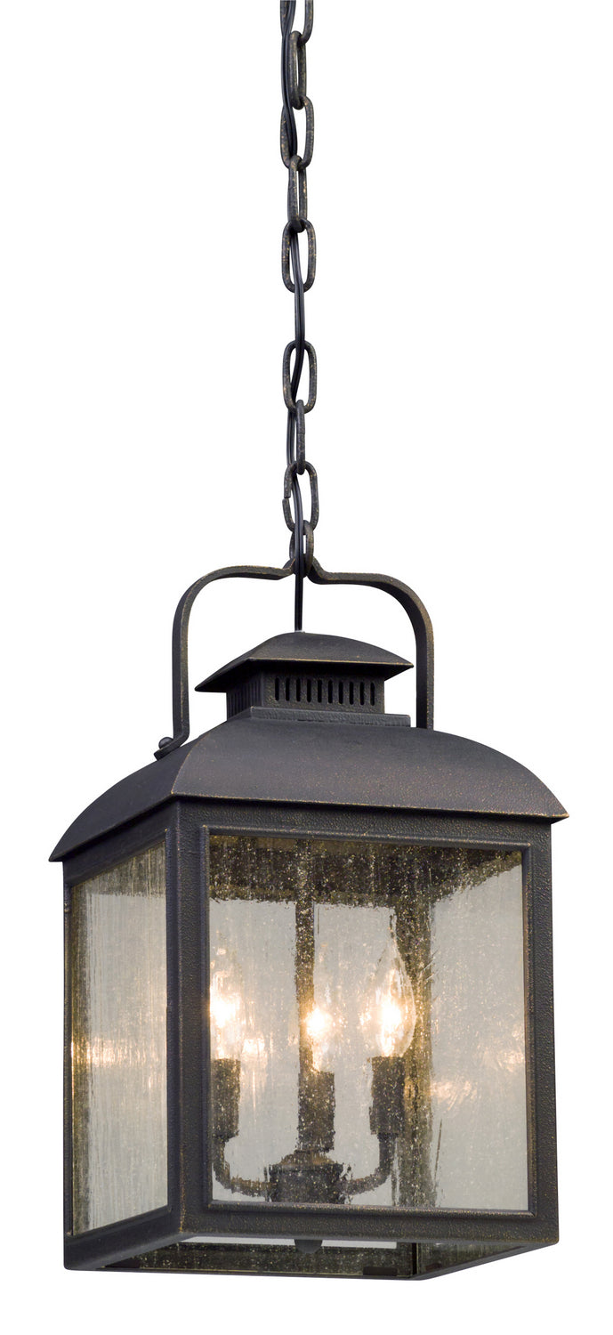 Troy Lighting F5087 Chamberlain Three Light Hanger Outdoor Bronze / Dark
