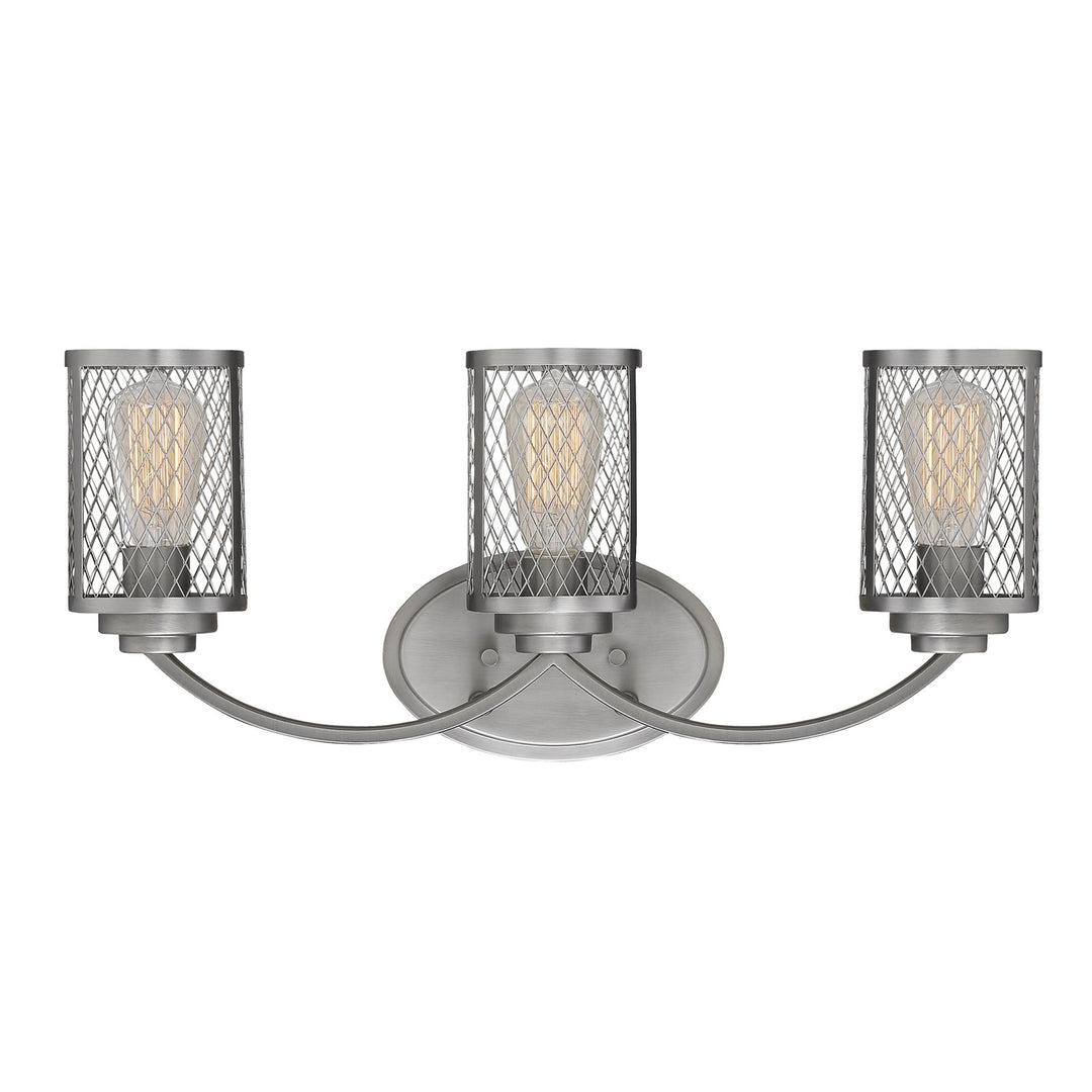 Millennium Akron 3273-BPW Bath Vanity Light 22 in. wide - Brushed Pewter