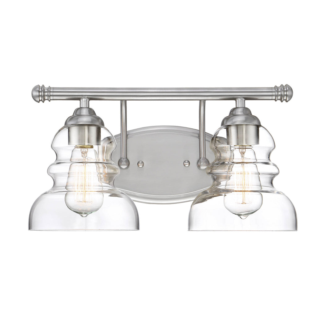 Millennium Brighton 7332-SN Bath Vanity Light 15 in. wide - Satin NIckel