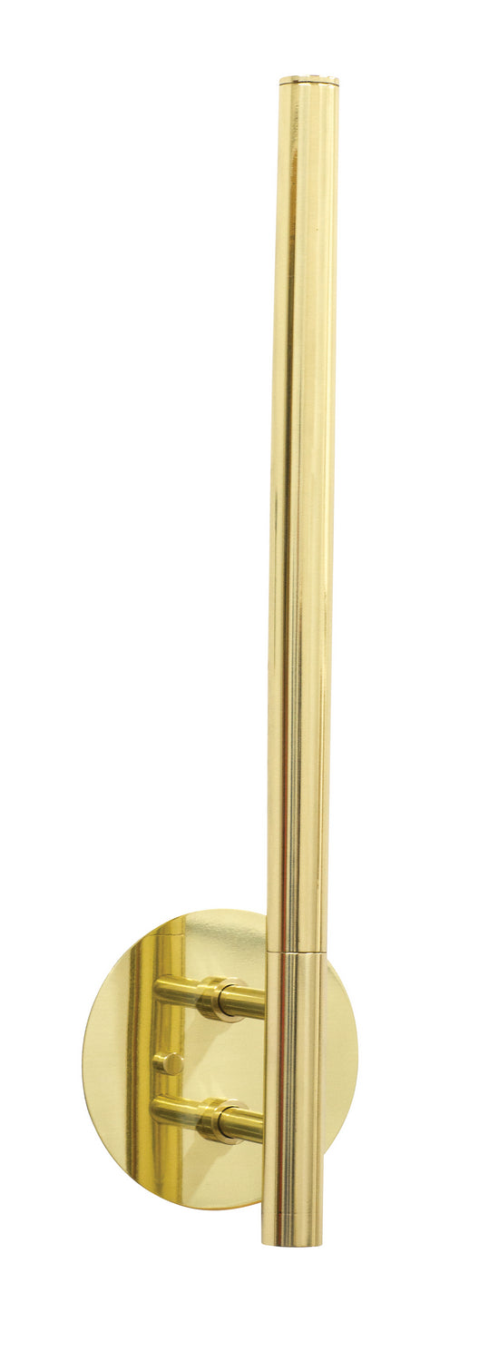 House of Troy Slim-Line DSCLEDZ19-61 Wall Sconce Light - Polished Brass