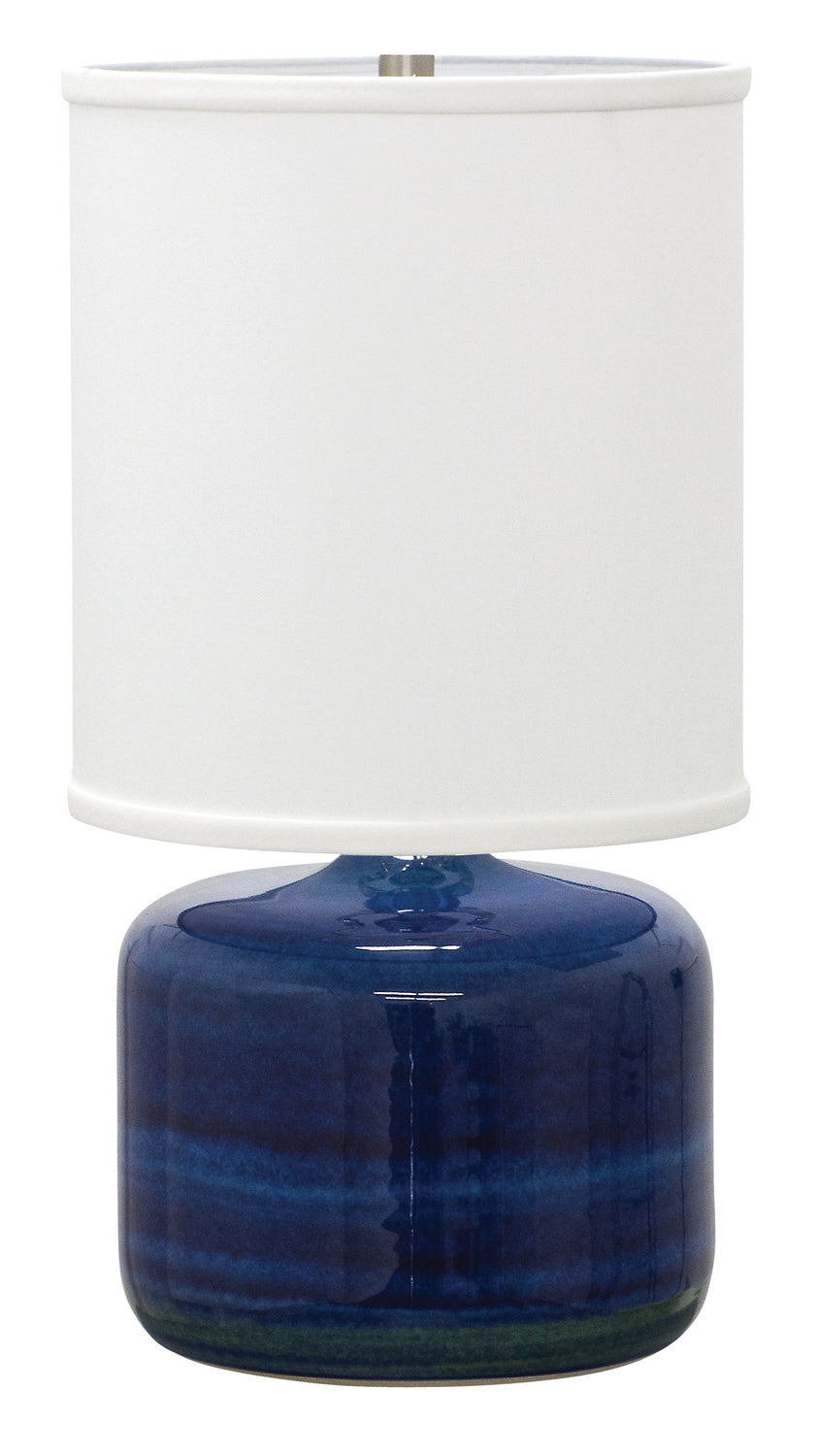 House Of Troy Lighting GS120-BG  Scatchard Lamp Blue Gloss