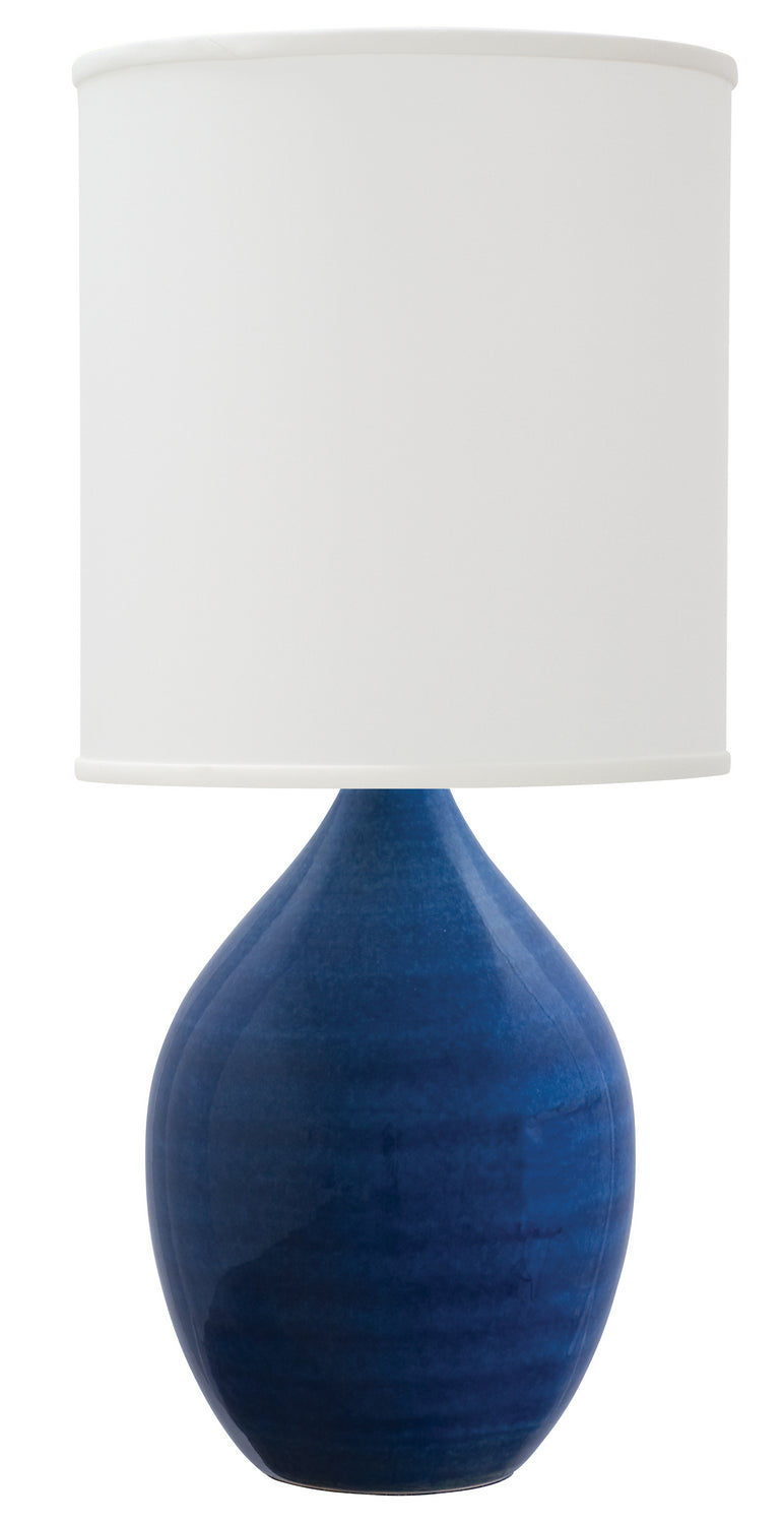 House Of Troy Lighting GS401-BG  Scatchard Lamp Blue Gloss