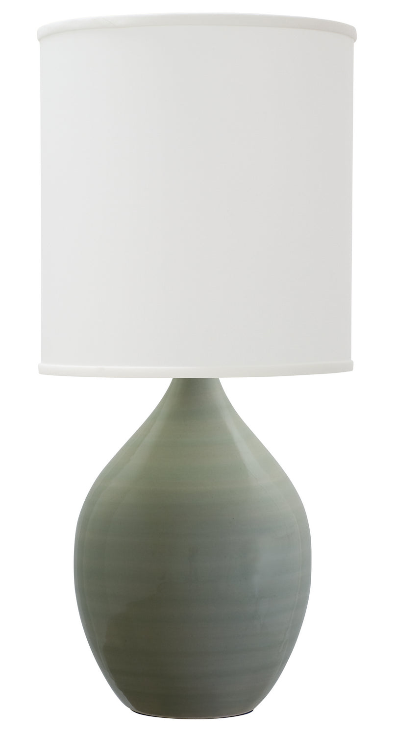 House Of Troy Lighting GS401-CG  Scatchard Lamp Celadon