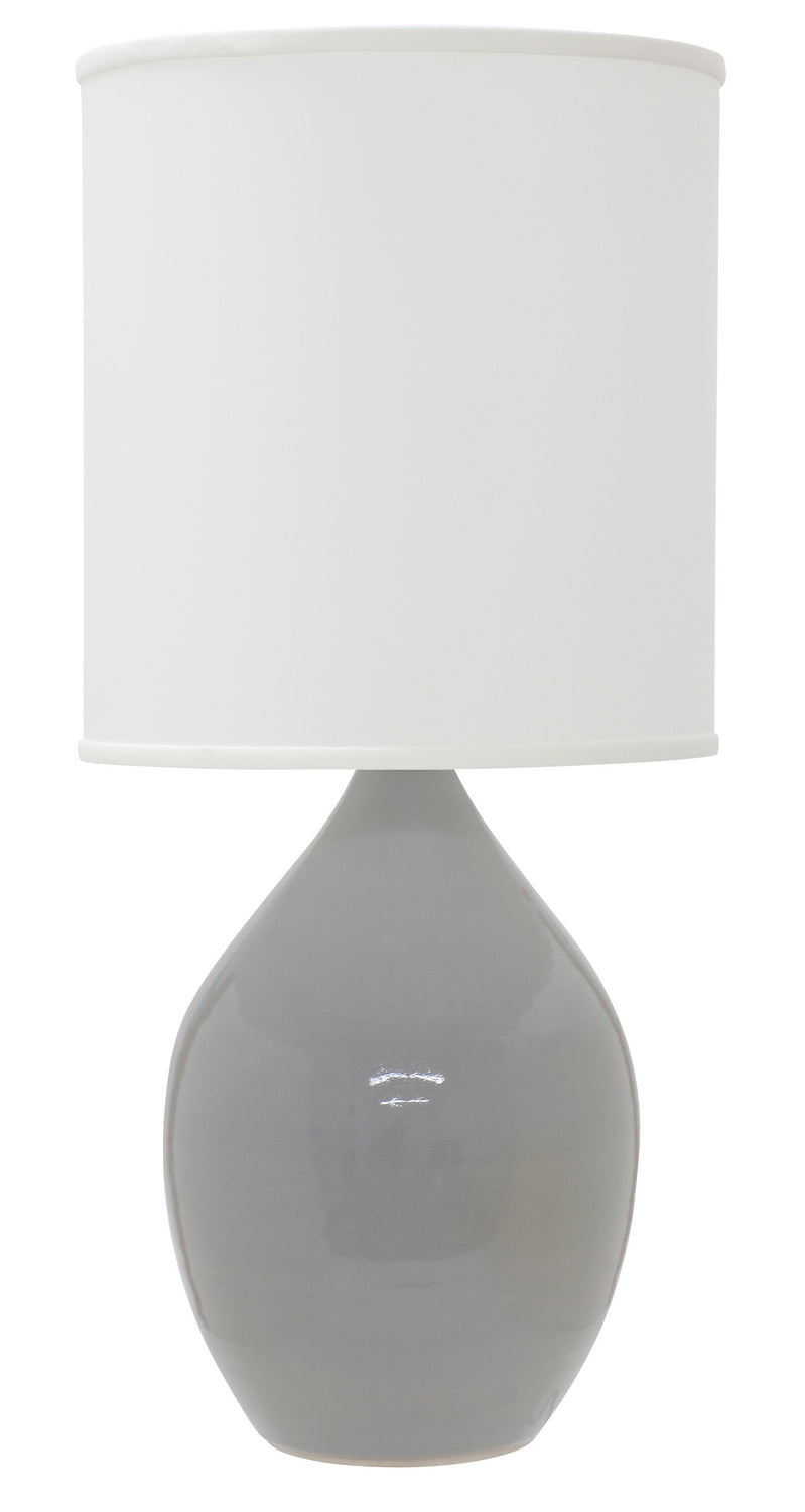 House Of Troy Lighting GS401-GG  Scatchard Lamp Gray Gloss