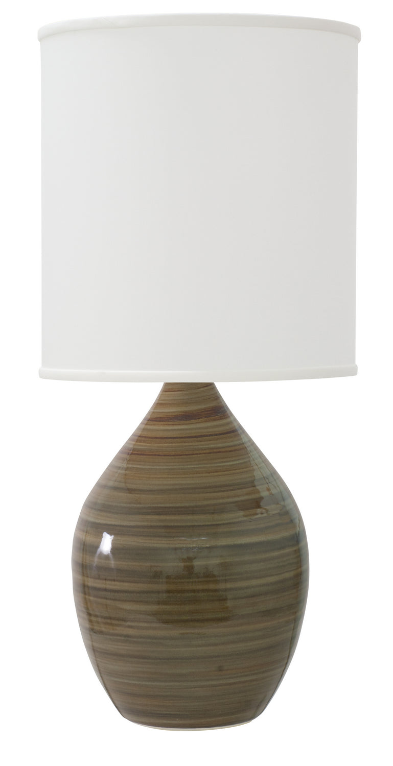 House Of Troy Lighting GS401-TE  Scatchard Lamp Tigers Eye