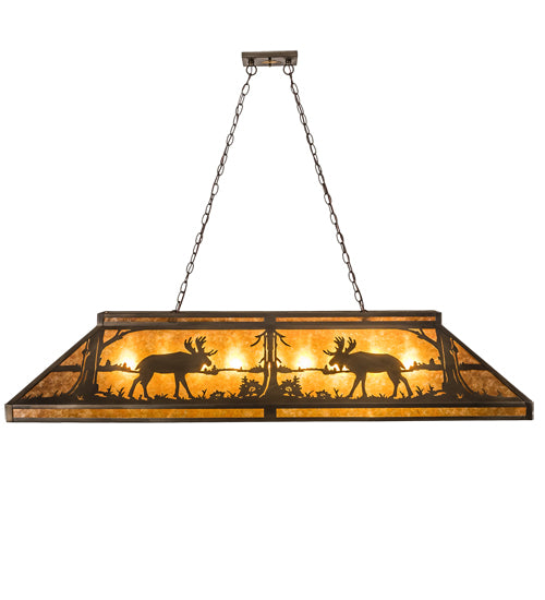 Meyda Tiffany Moose 70579 Pendant Light - Antique Copper