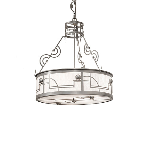 Meyda Tiffany Revival 70647 Pendant Light - Nickel