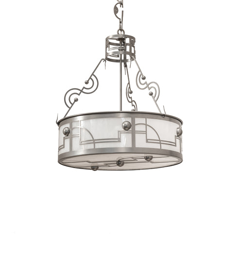 Meyda Tiffany Revival 70647 Pendant Light - Nickel