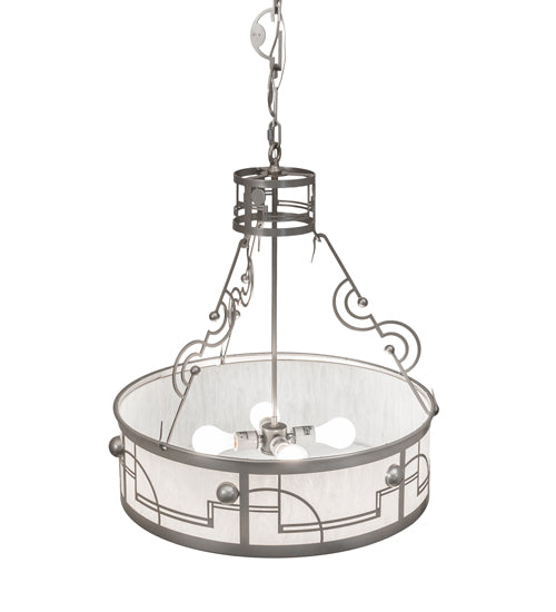 Meyda Tiffany Revival 70647 Pendant Light - Nickel