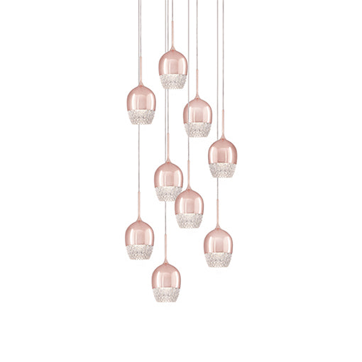 Kuzco MP12809-RG Pendant Light - Rose Gold