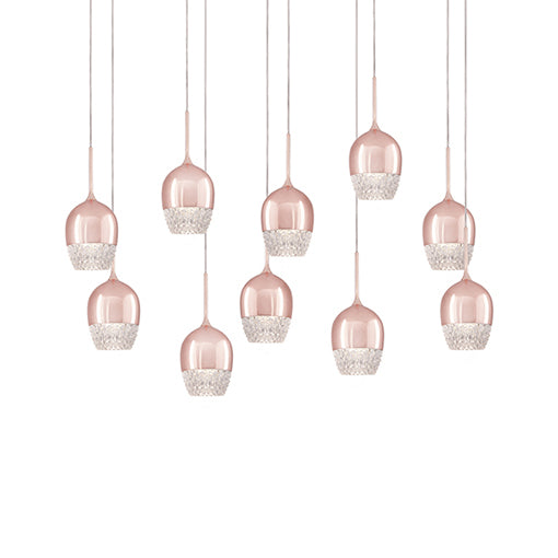 Kuzco MP12810-RG Pendant Light - Rose Gold