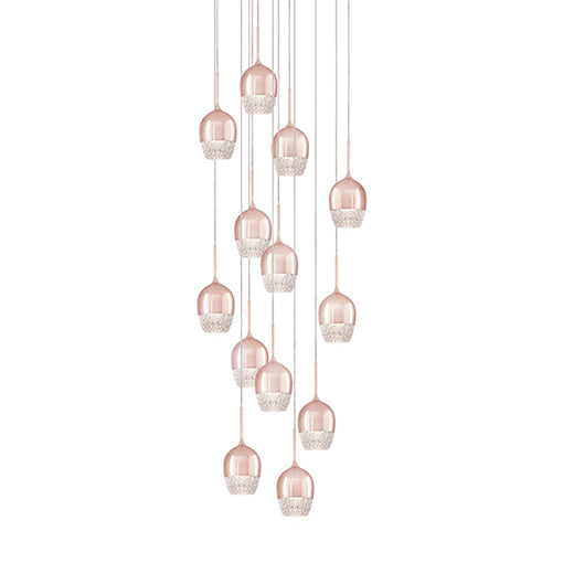 Kuzco MP12813-RG Pendant Light - Rose Gold