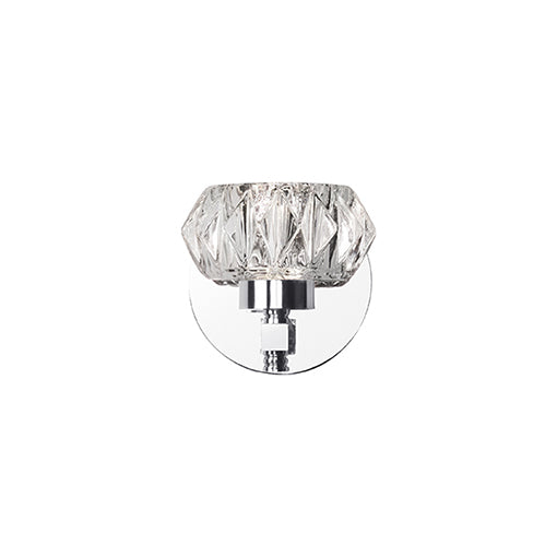 Kuzco Basin VL54204-CH Wall Sconce Light - Chrome