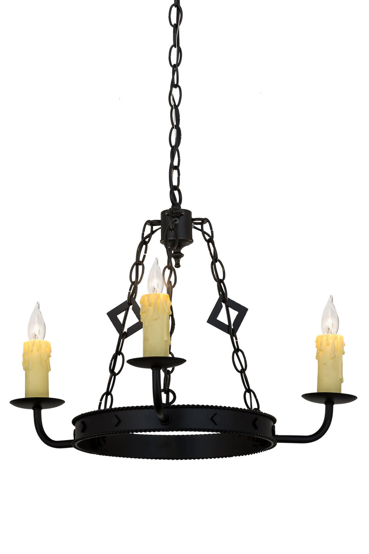 Meyda Tiffany Elvita 115232 Chandelier Light - Blackwash