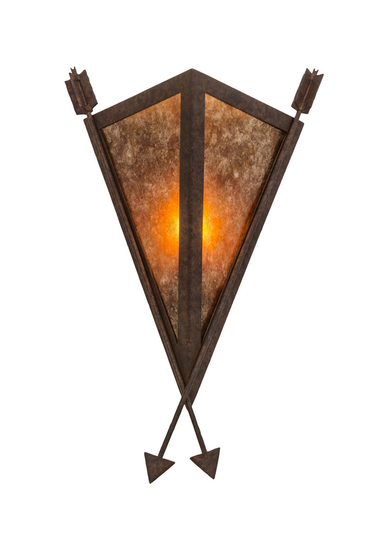 Meyda Tiffany Desert Arrow 116062 Wall Light - Rust