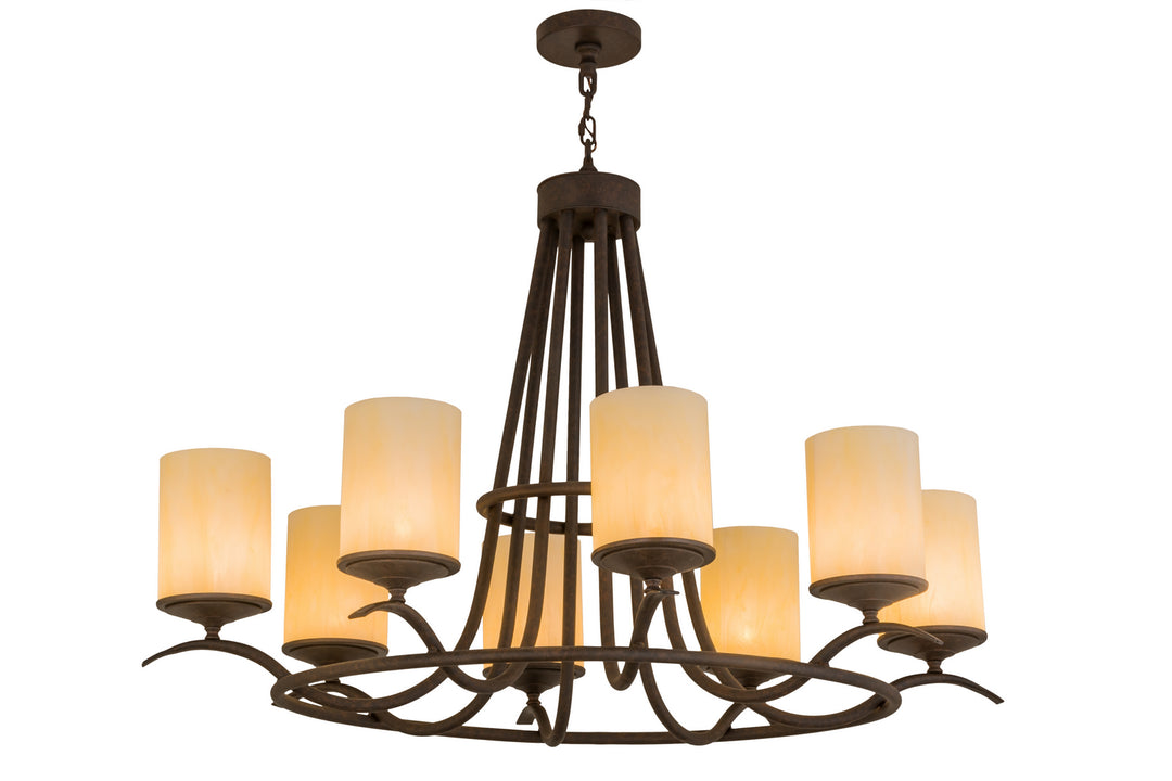 Meyda Tiffany Octavia 165224 Chandelier Light - Brushed Nickel