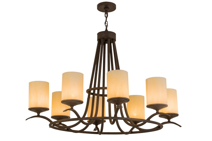 Meyda Tiffany Octavia 165224 Chandelier Light - Brushed Nickel
