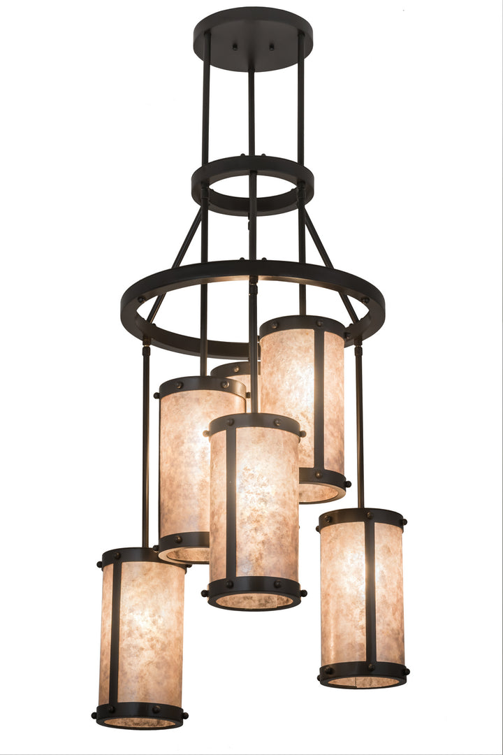 Meyda Tiffany Cartier 167555 Chandelier Light - Timeless Bronze