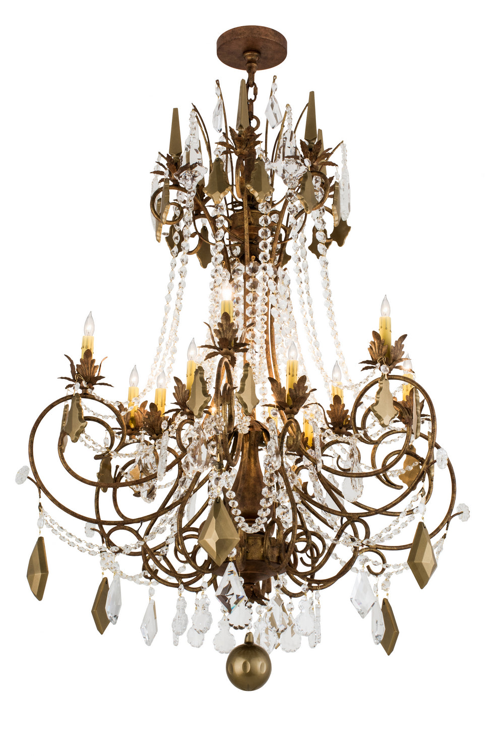 Meyda Tiffany Minuet 169774 Chandelier Light - Crystal