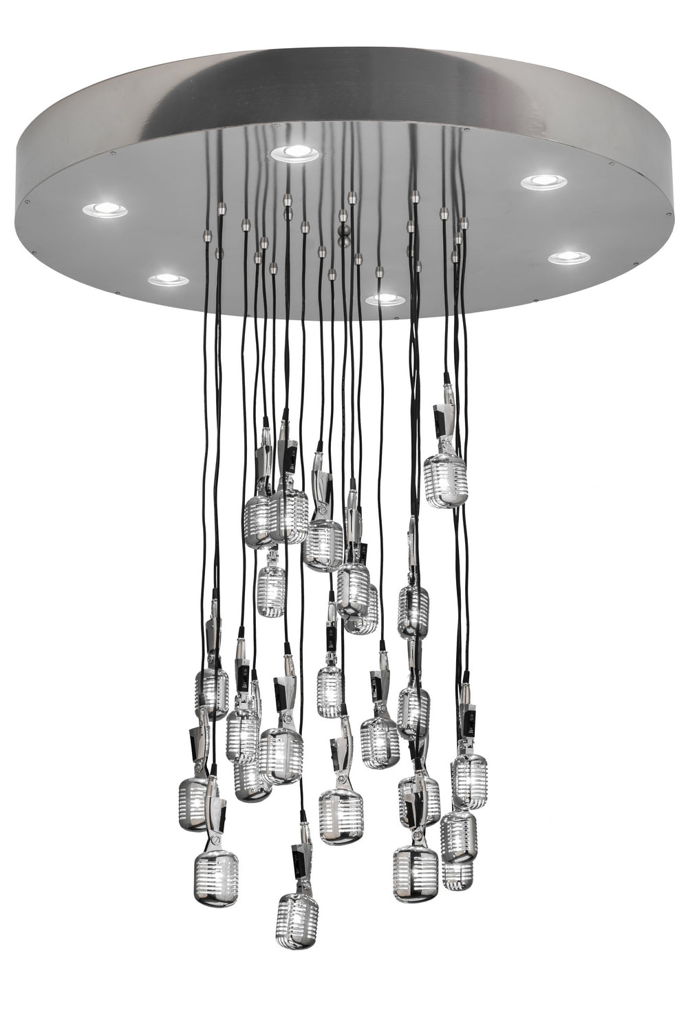 Meyda Tiffany Phonic 170905 Pendant Light - Chrome