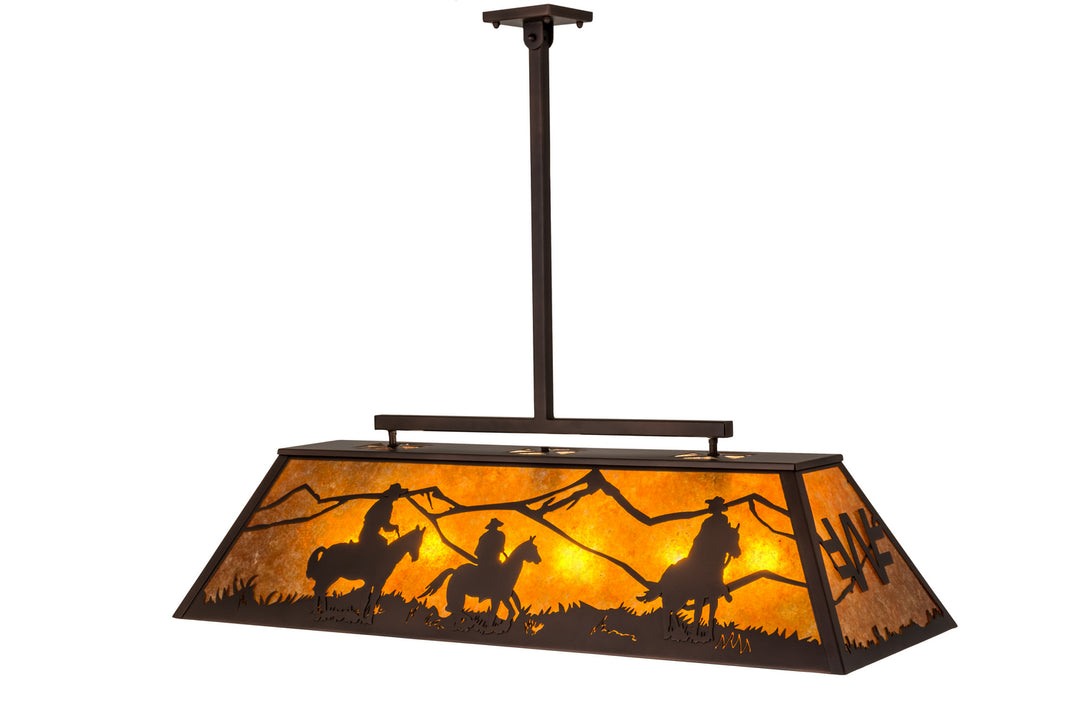 Meyda Tiffany Personalized 171097 Pendant Light - Mahogany Bronze
