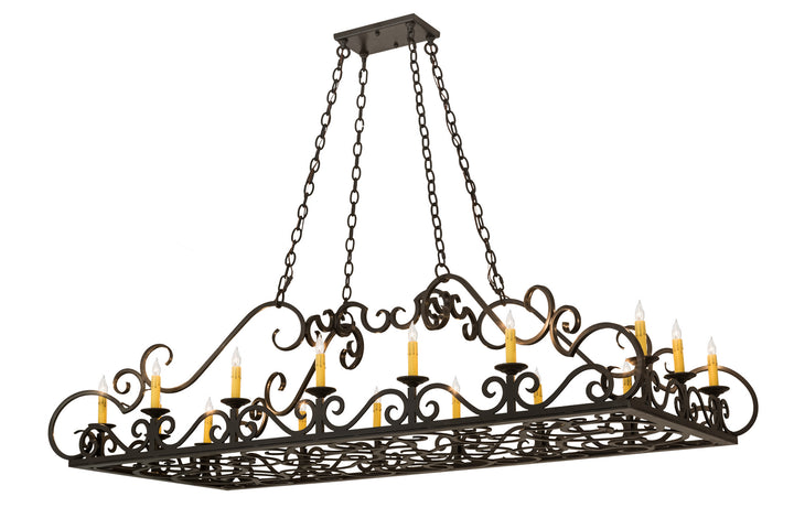 Meyda Tiffany Carlotta 171344 Pendant Light - Timeless Bronze