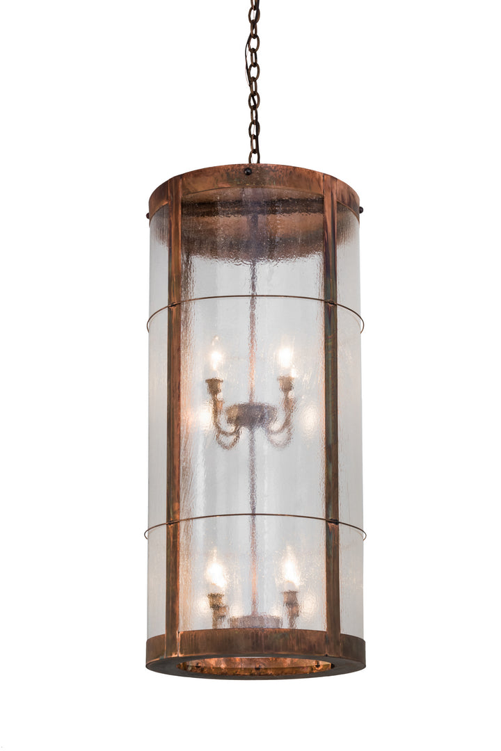 Meyda Tiffany Villa 171566 Pendant Light - Vintage Copper