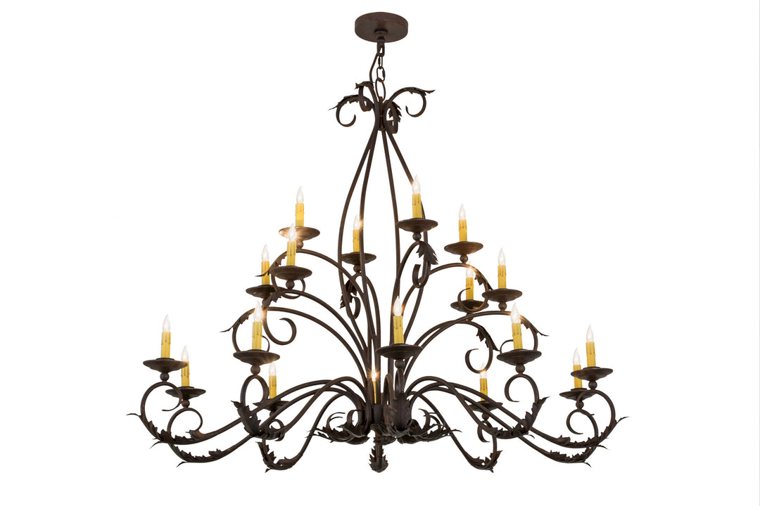 Meyda Tiffany Windsor 171783 Chandelier Light - Antique Brass